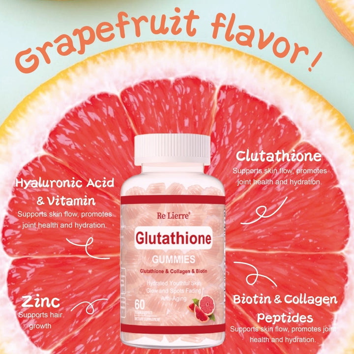 Glutathione Collagen Gummies Grapefruit Flavor