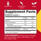 Qunol CoQ10 Gummies, 100mg, Ultra-High Absorption, Heart Health Supplement, 60 Count