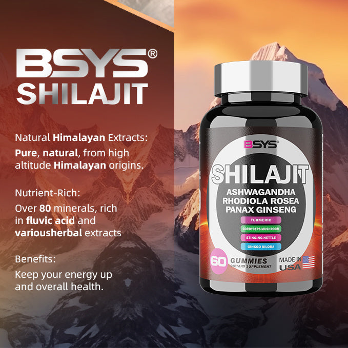 SHILAJIT GUMMIES 60'S