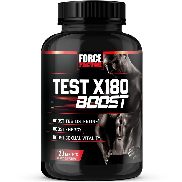 Pre-Workout Testosterone Booster, 120 Tablets by Force Factor